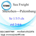 Port de Shenzhen LCL Consolidation à Palembang